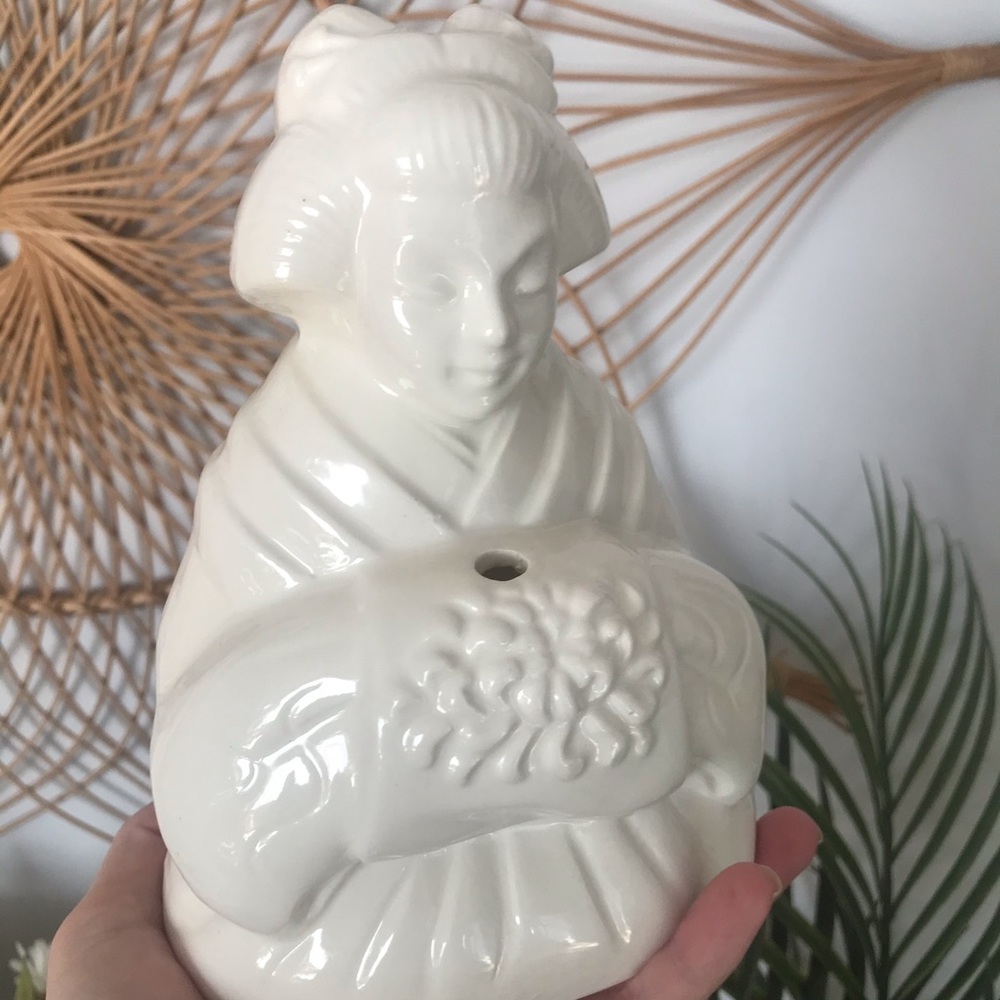 🌺 Vintage Geisha Japanese Tiki Mug - Picture 1 of 11